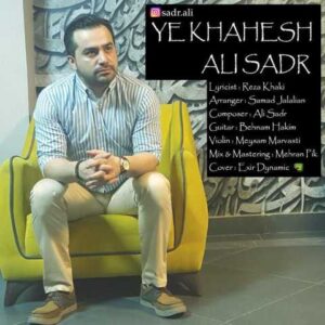 دانلود آهنگ یه خواهش با صدای علی صدر + متن