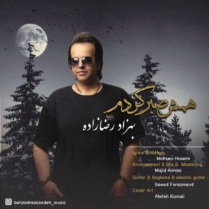 دانلود آهنگ همش صبر کردم با صدای بهزاد رضازاده + متن
